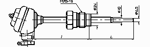 Габаритные размеры ТСП-8040  (ТСП-8040Р) рисунок 2